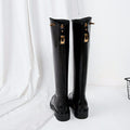 New Ladies Black Long Rider Boots