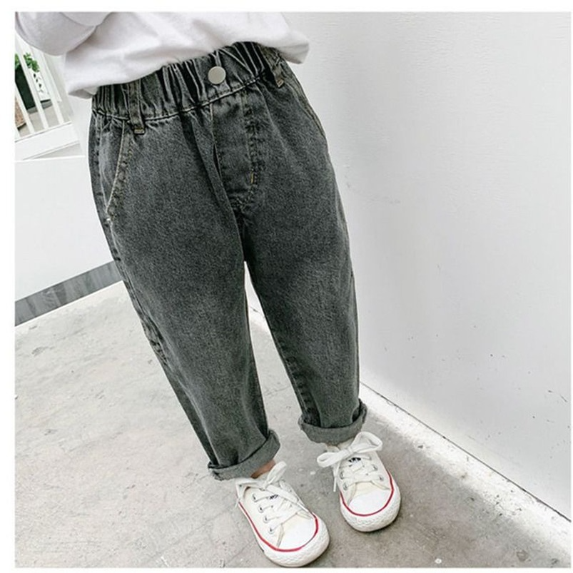 Toddler Boys Denim Cartoon Graffiti Jeans (Ages 2-6)
