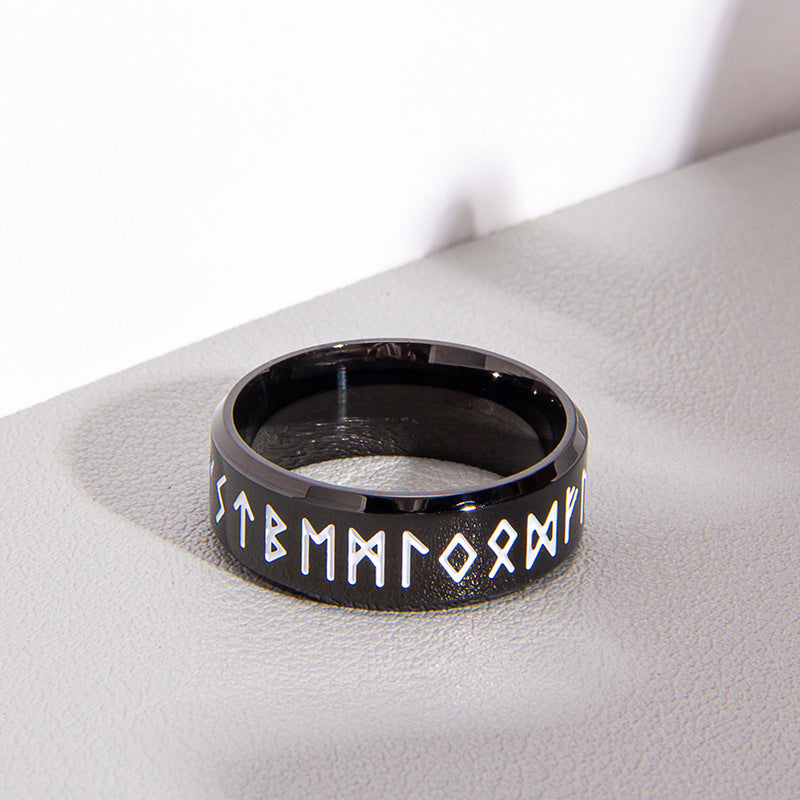 Character Fashion Stainless Steel Ring
