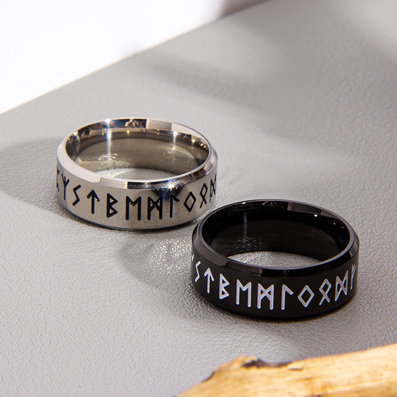 Character Fashion Stainless Steel Ring