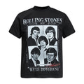 Old photo portrait printed short sleeved shirt
