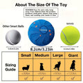 E-TPU Interactive Dog Toy Ball – Chew-Proof, Spinning & Bouncing Self-Play Ball for Active Pets