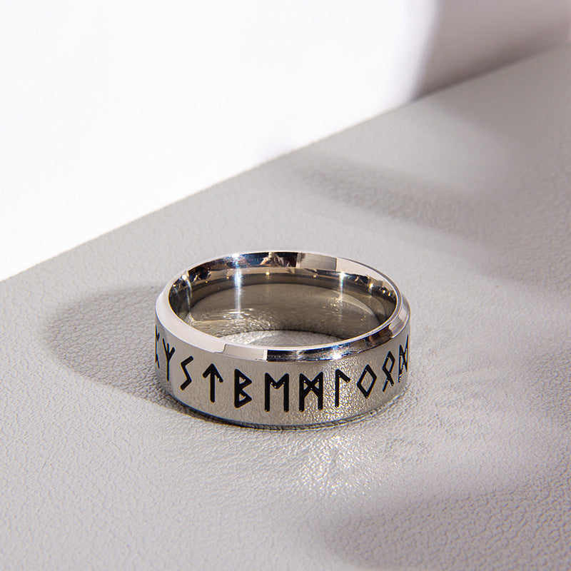 Character Fashion Stainless Steel Ring