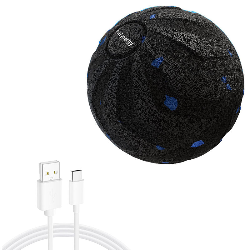 E-TPU Interactive Dog Toy Ball – Chew-Proof, Spinning & Bouncing Self-Play Ball for Active Pets