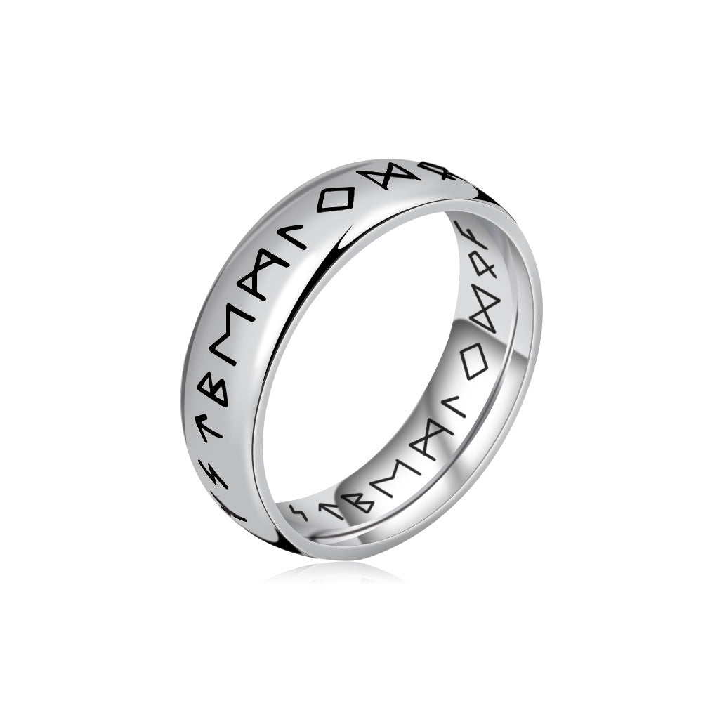 Character Fashion Stainless Steel Ring
