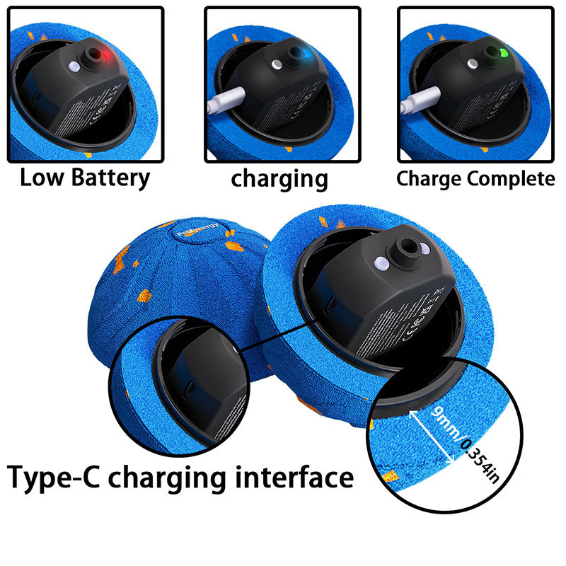 E-TPU Interactive Dog Toy Ball – Chew-Proof, Spinning & Bouncing Self-Play Ball for Active Pets