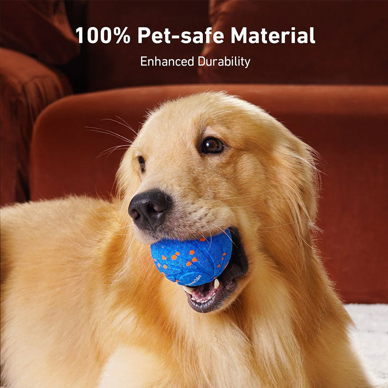 E-TPU Interactive Dog Toy Ball – Chew-Proof, Spinning & Bouncing Self-Play Ball for Active Pets