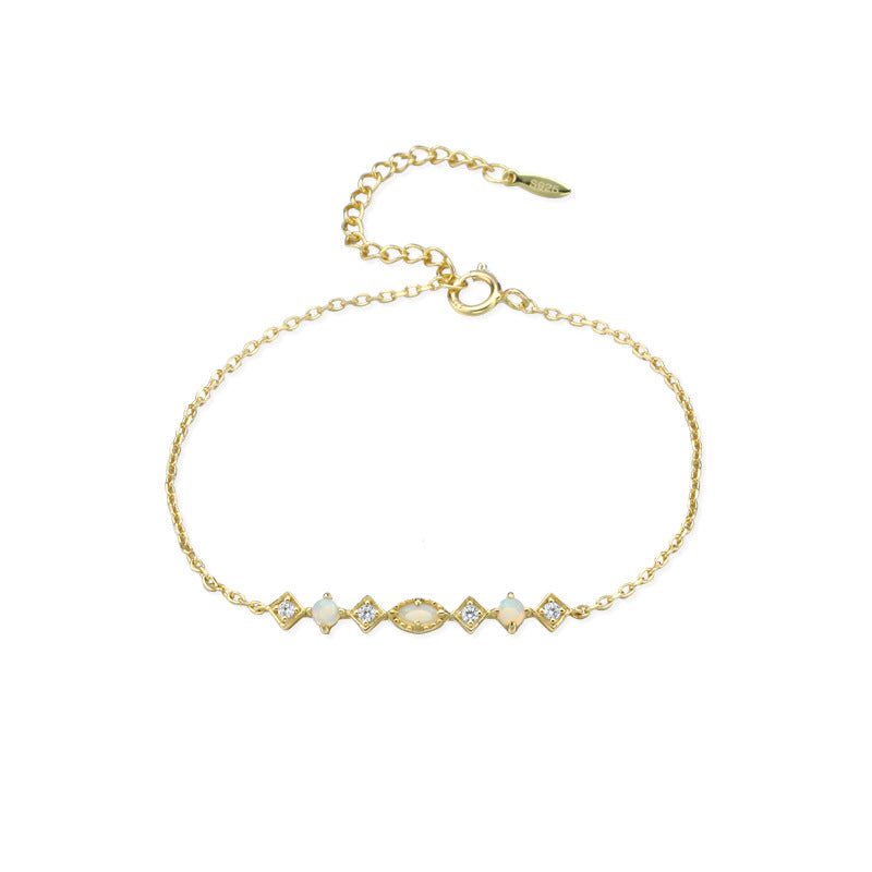 Simple Diamond Australian Treasure Bracelet for Women